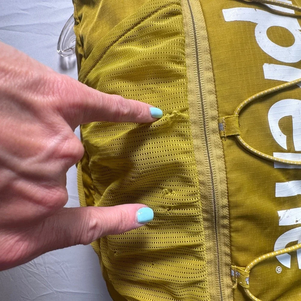 Supreme SS17 Backpack Cordura Ripstop Acid Green Bungee Streetwear 20L